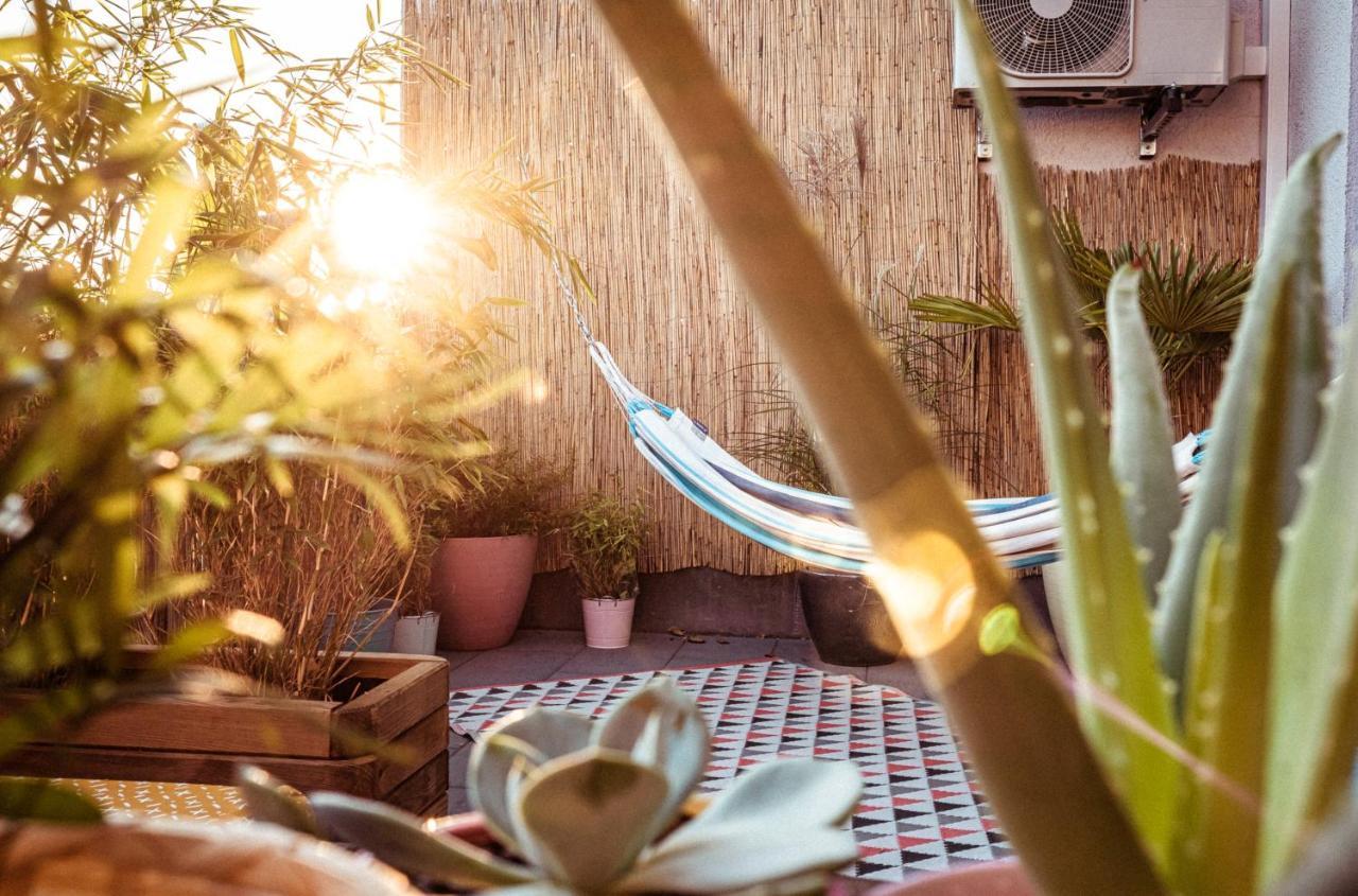 The Kalifornia I Stilvoll Mit Urlaubsfeeling I Dachterrasse I Klima Apartamento Karlsruhe Exterior foto