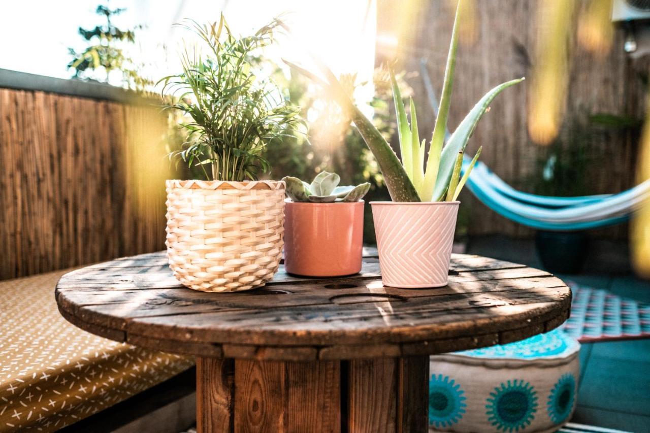 The Kalifornia I Stilvoll Mit Urlaubsfeeling I Dachterrasse I Klima Apartamento Karlsruhe Exterior foto