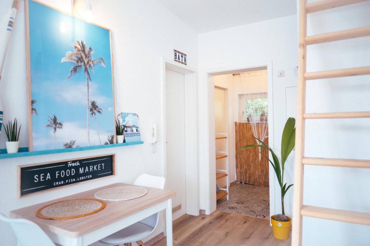 The Kalifornia I Stilvoll Mit Urlaubsfeeling I Dachterrasse I Klima Apartamento Karlsruhe Exterior foto